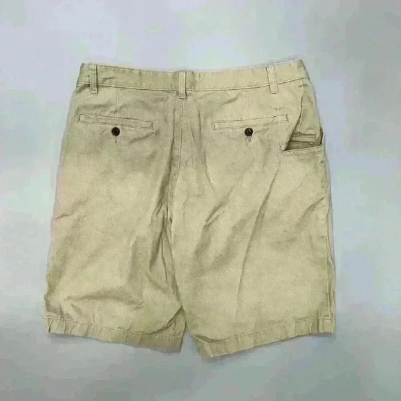Men's Dockers Khaki Shorts - Size 34 - Flat Front Chinos - Picture 5 of 5